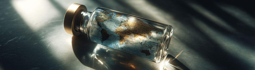 u7996237426 a cinematic editorial image of a vaccine vial enc 2ea84f37 559d 46fd b20e 36f6a039efae 2