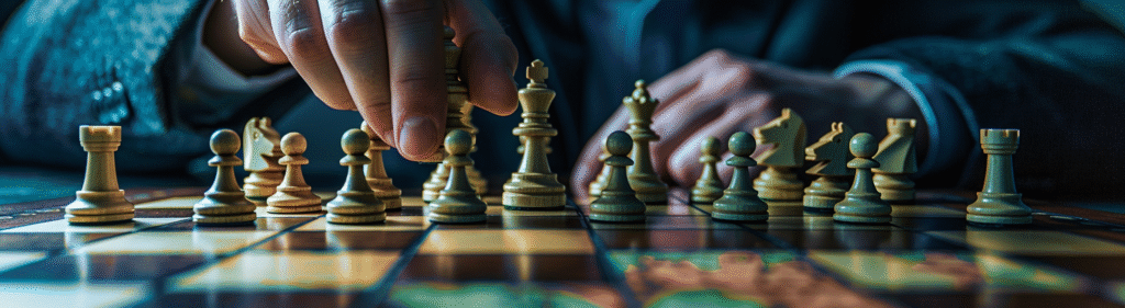 u7996237426 a geopolitical chessboard morphing into a map of d8a8be03 01fc 41e0 8078 85a89202d0d9 1