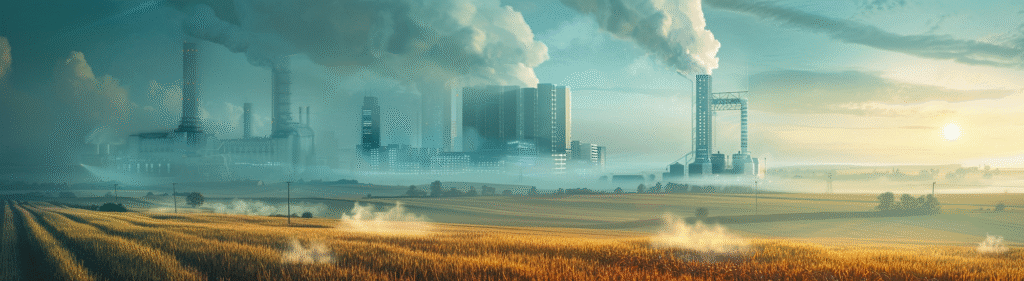 u7996237426 a wide rural landscape with cornfields and silos 073b79ad fefb 4b97 813b 9bba642ade02 0