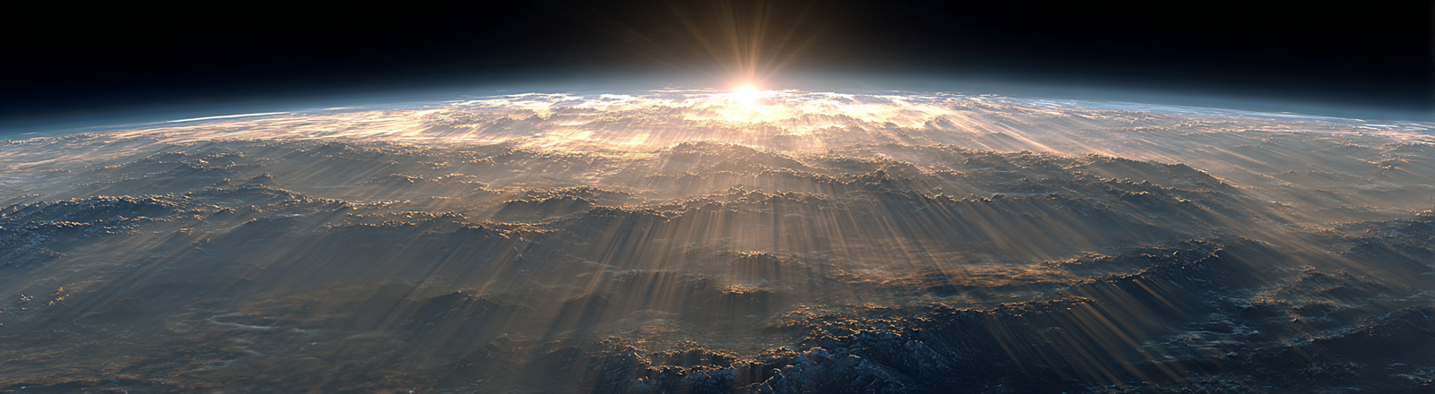 u7996237426 stratosphere view of earth with a hazy reflective 0f9175a2 d4c4 4b4b aac6 a59ed4ca4c97 1