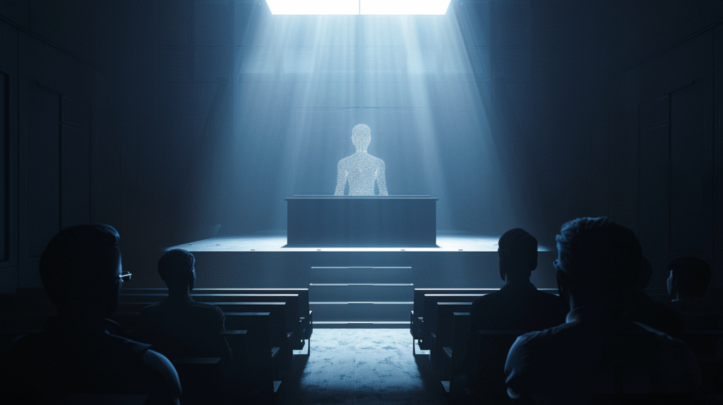 u7996237426 courtroom bathed in dramatic light empty witness 8fdcf047 410a 4ef5 bf7f 4bbe41134444 0